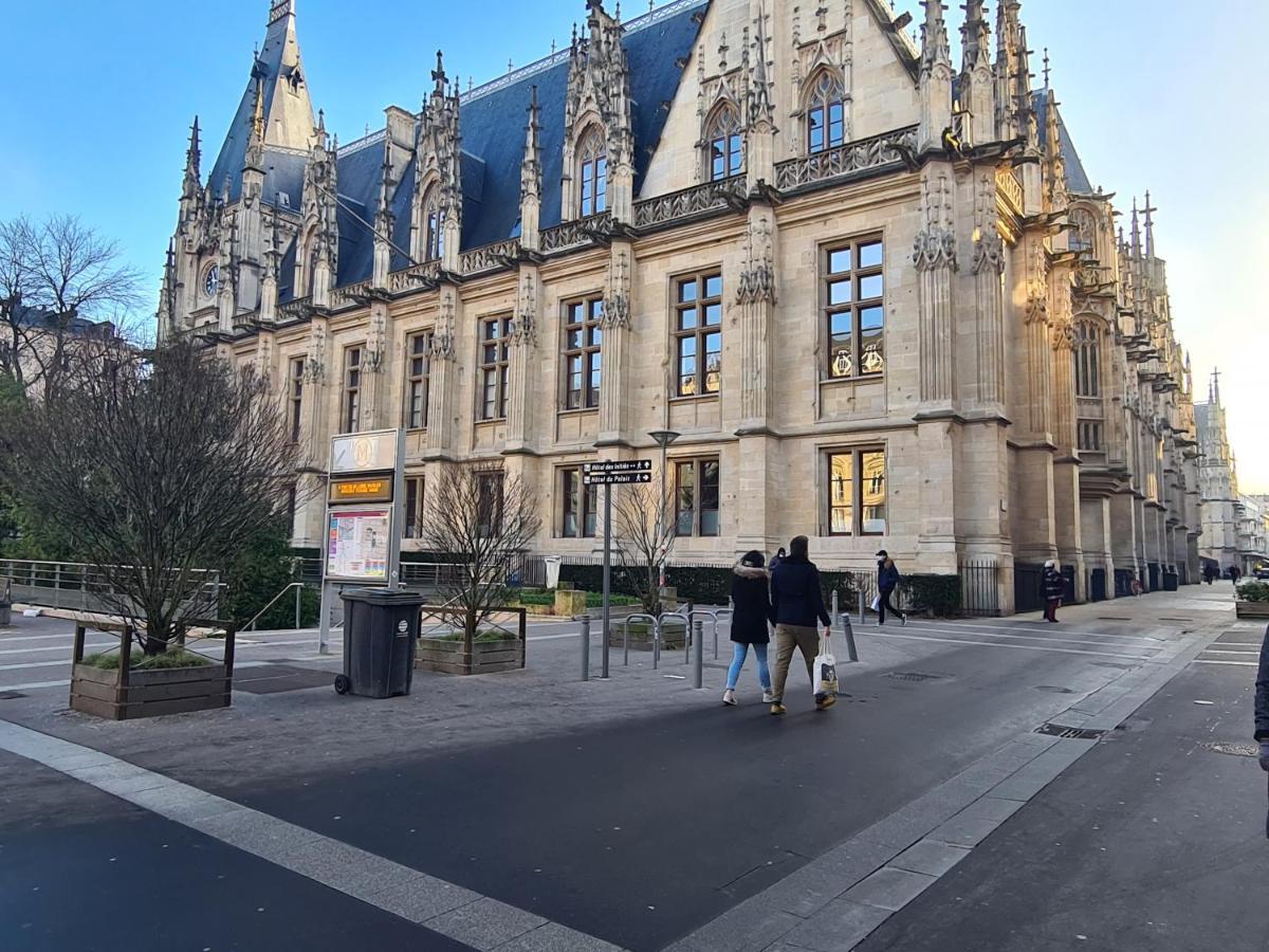 Rouen Hyper Centre Ville Palais De Justice 외부 사진